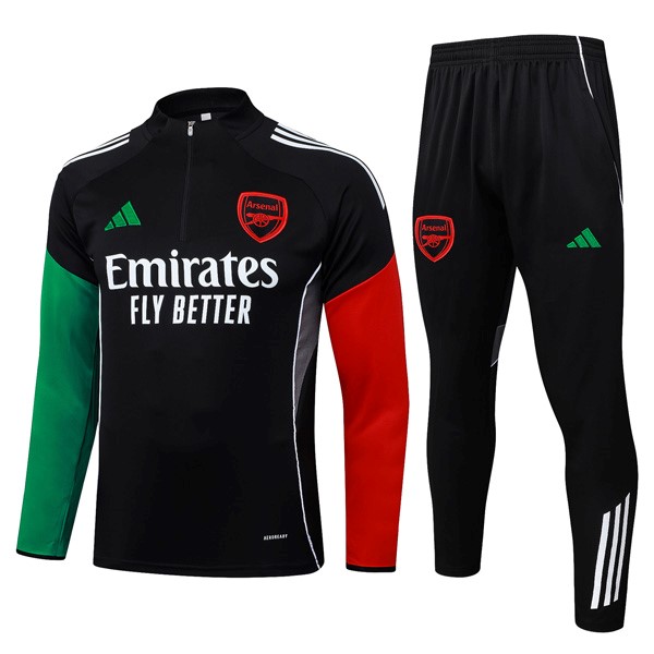 Sudadera De Training Arsenal 2025 2026 Negro 5
